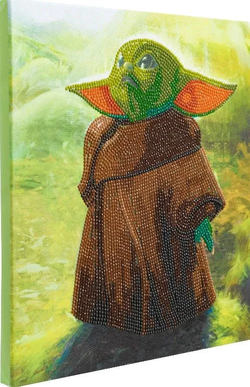 "Grogu" Crystal Art Kit 30x30cm