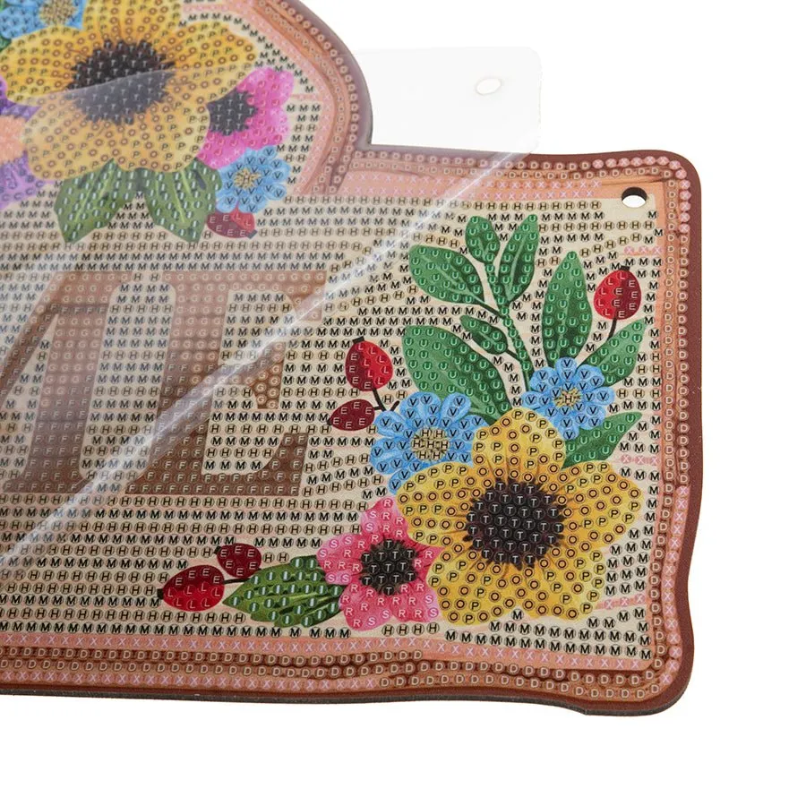 "Home" Crystal Art Sign