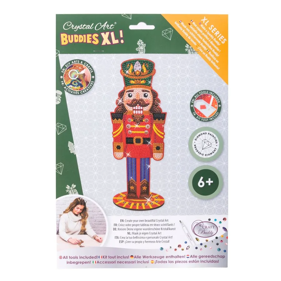 "Nutcracker" Crystal Art Buddies XL