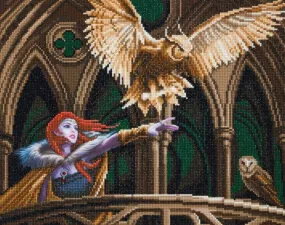 "Owl Messenger" by Anne Stokes Crystal Art Kit 40x50cm "Owl Messenger" by Anne Stokes Crystal Art Kit 40x50cm