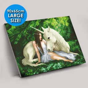 "Pure Heart" by Anne Stokes Crystal Art 90x65cm "Pure Heart" by Anne Stokes Crystal Art 90x65cm