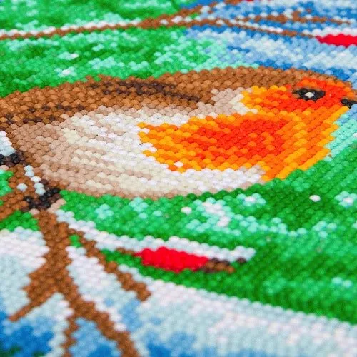 "Snowy House Part 1" Canvas 40x22cm