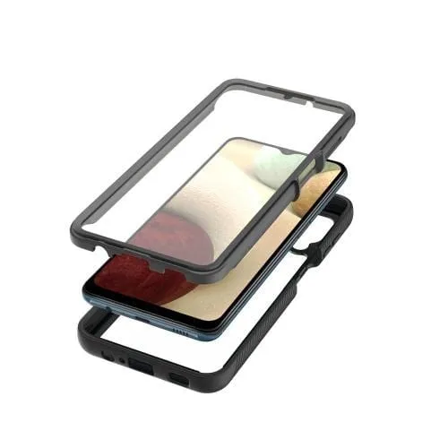 SaharaCase - Grip Case for Samsung Galaxy A12 (2021) - Black