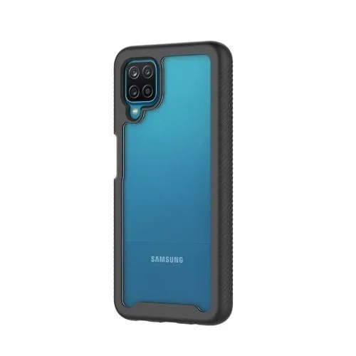 SaharaCase - Grip Case for Samsung Galaxy A12 (2021) - Black