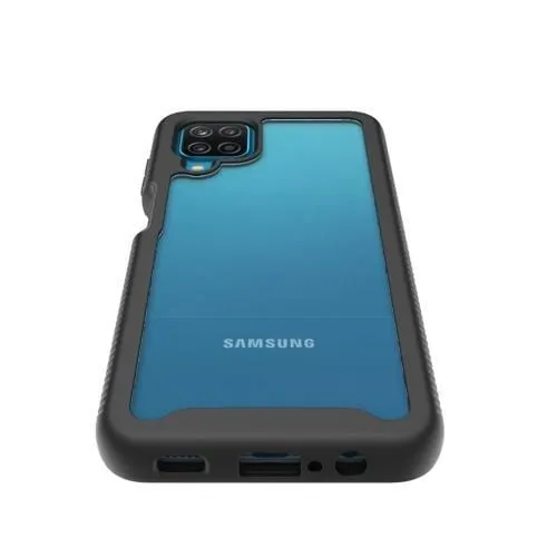 SaharaCase - Grip Case for Samsung Galaxy A12 (2021) - Black