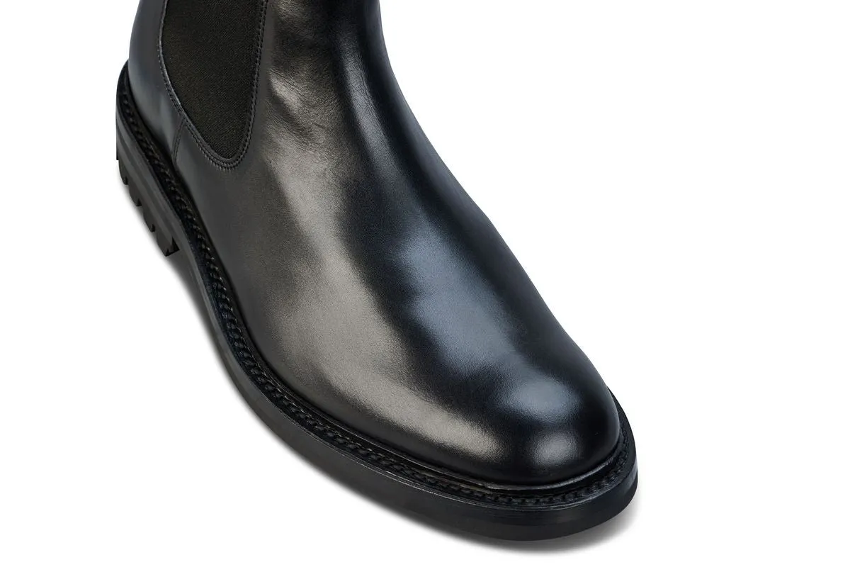 Stephen Low Chelsea Boot - Black Calf