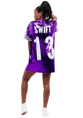 SWIFT Jersey Dress - Purple SWIFT Jersey Dress - Purple