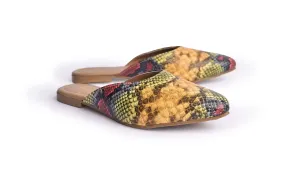 Textured Backless Slippers Textured Backless Slippers