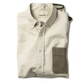 The Atelier and Repairs Jack in Washed White Oxford The Atelier and Repairs Jack in Washed White Oxford