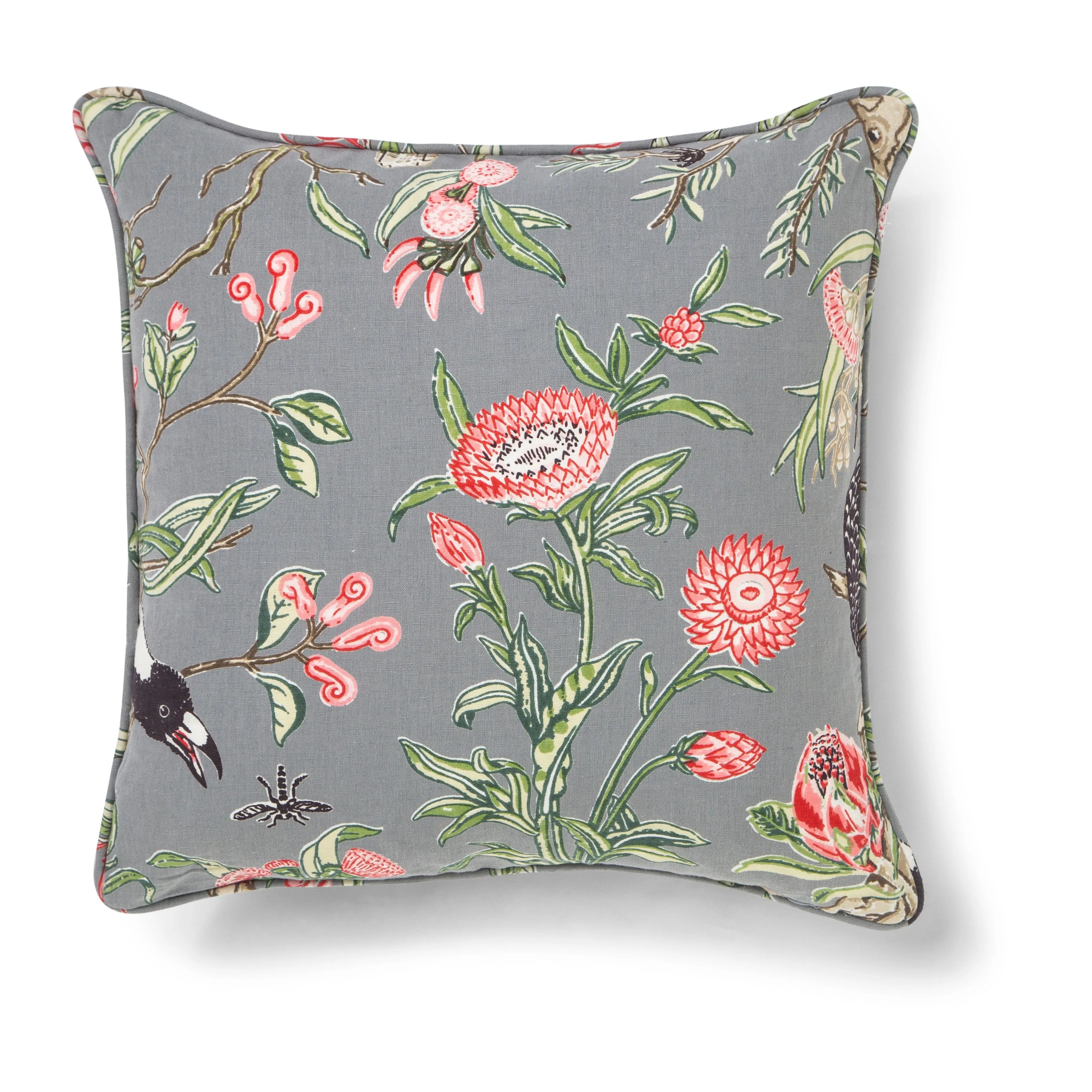 Tree of Life Earth Grey 50x50 Cushion Cover