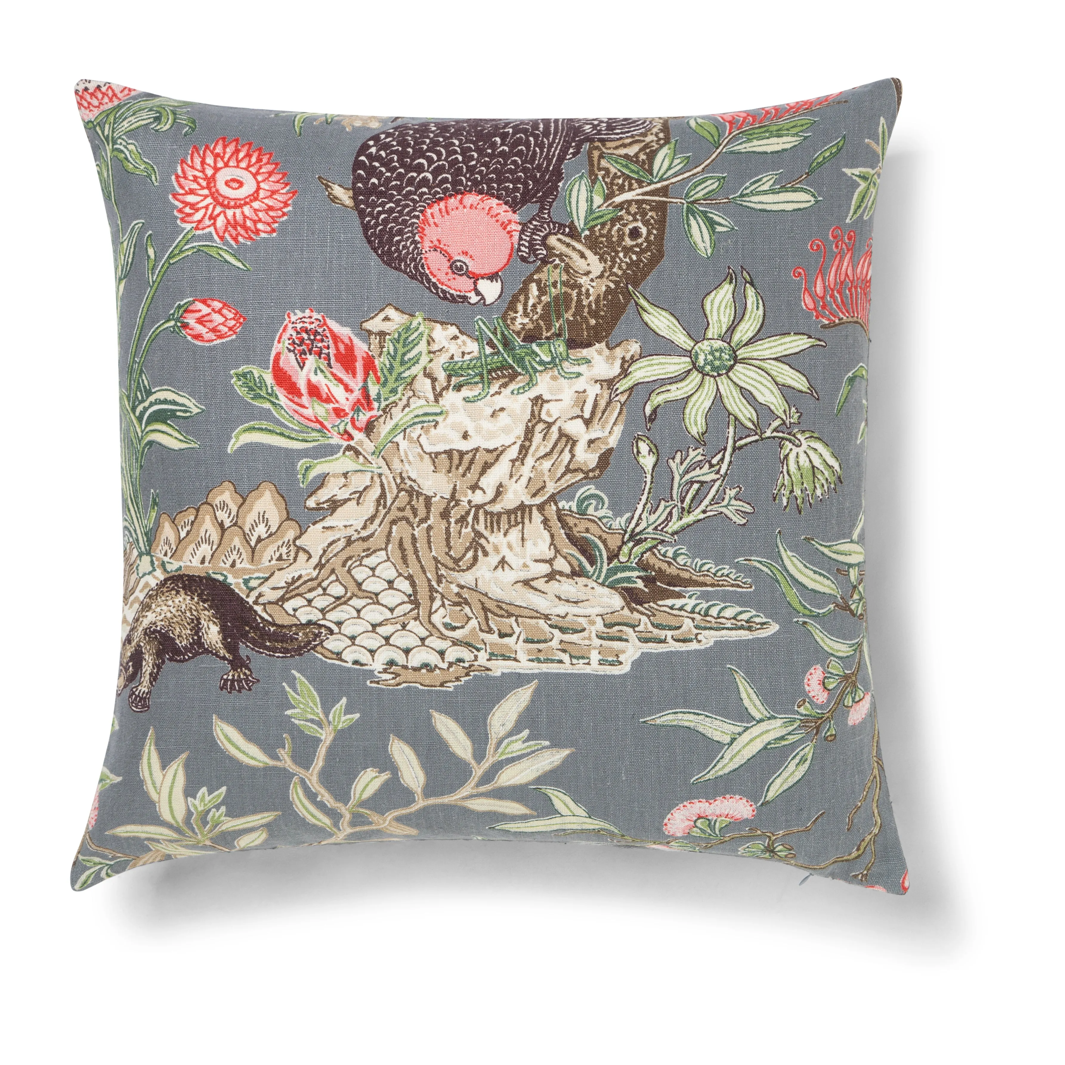 Tree of Life Earth Grey 60x60 Cushion Cover