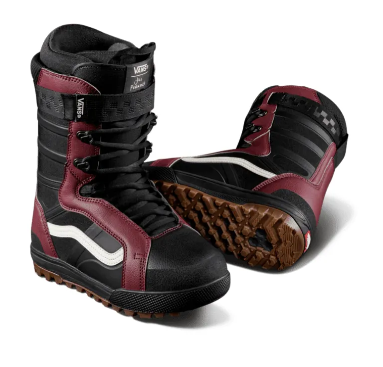 Vans Hi-Standard Jill Perkins Pro Snowboard Boot - Black/Burgundy