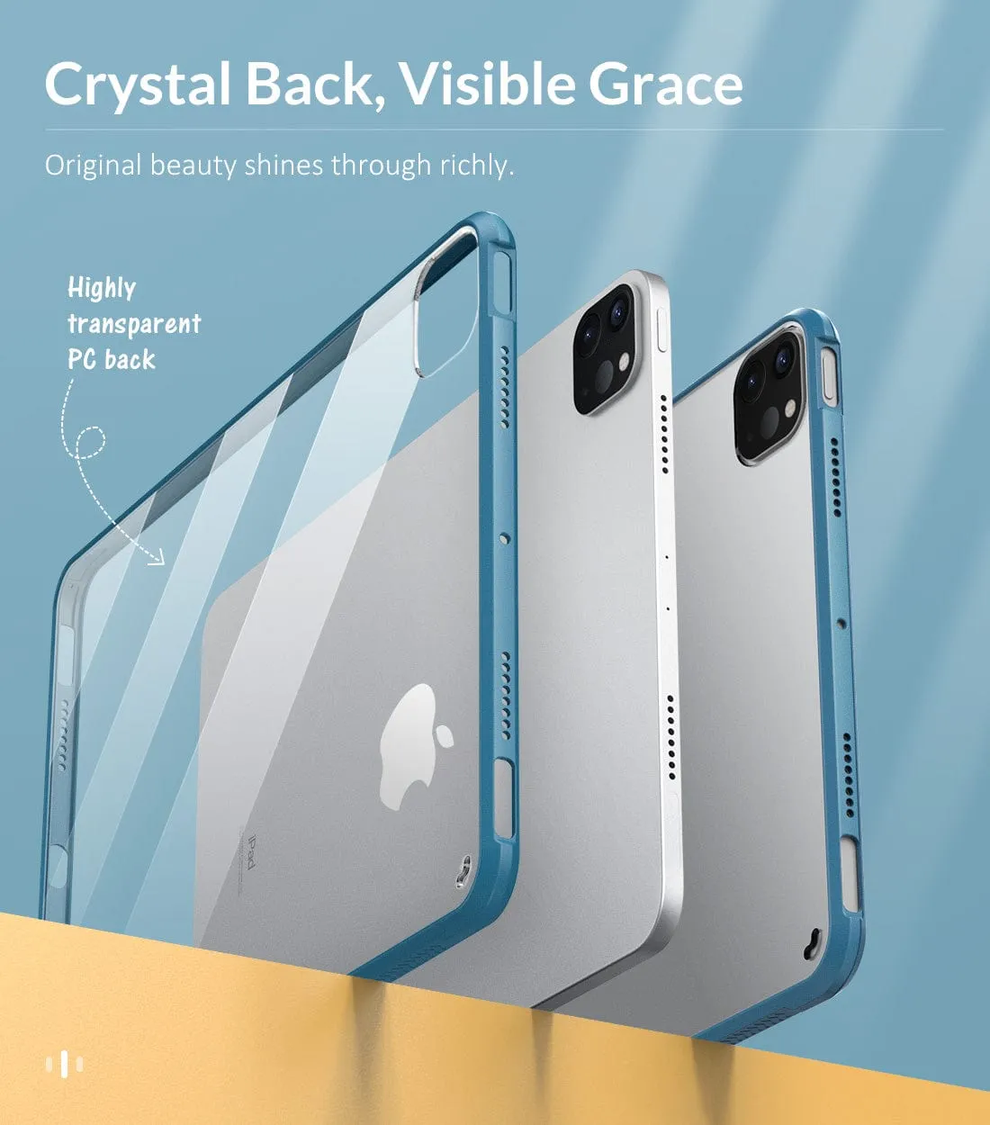 Venture Series Clear Hard Shell Case - iPad Pro 11"