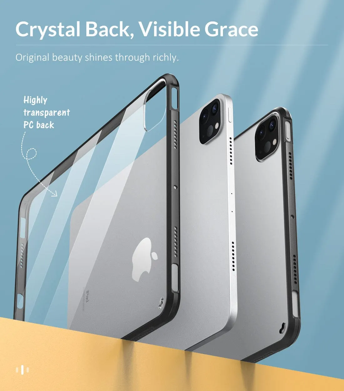 Venture Series Clear Hard Shell Case - iPad Pro 11"