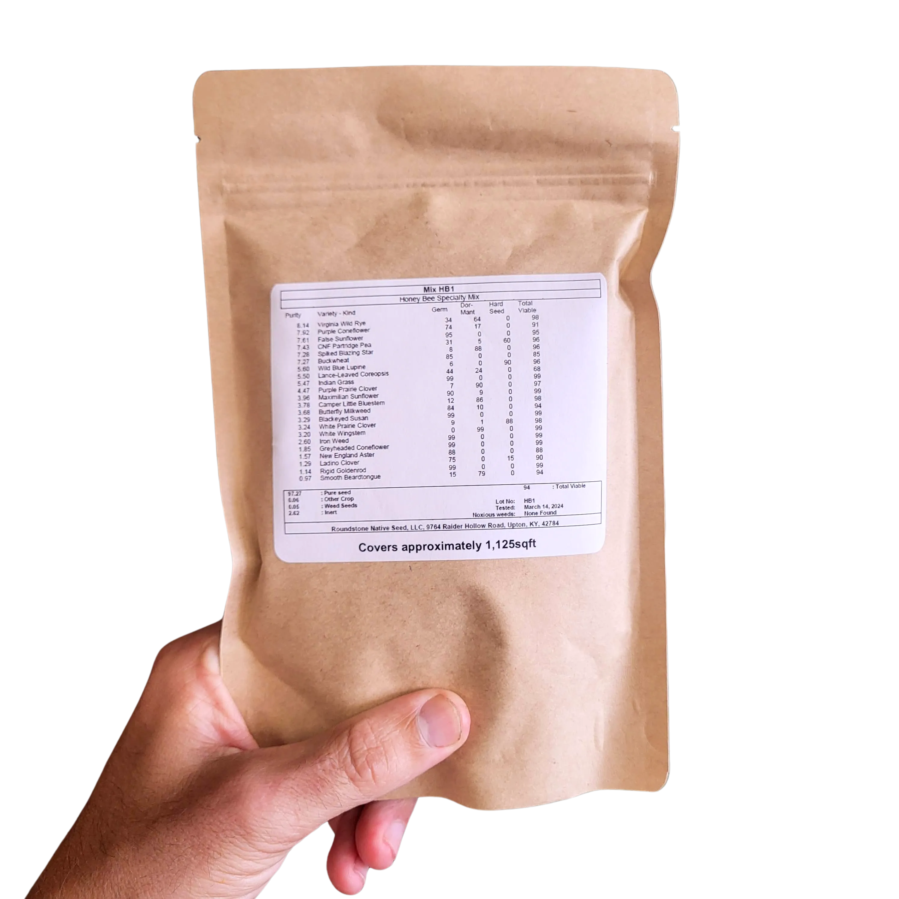 Wildflower Seed Mix for Bees and Pollinators