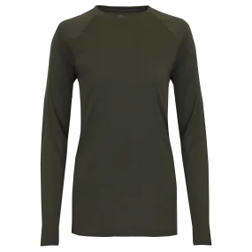 Women's Clima-Wool Merino Crew - OD Green Women's Clima-Wool Merino Crew - OD Green