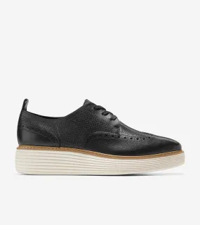 Women's ØriginalGrand Platform Wingtip Oxford Women's ØriginalGrand Platform Wingtip Oxford
