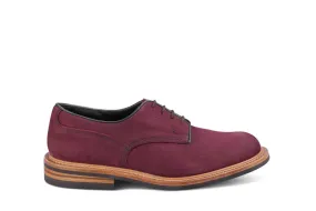 Woodstock Plain Derby Country Shoe - Blackberry Hydro Nubuck Woodstock Plain Derby Country Shoe - Blackberry Hydro Nubuck