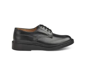 Woodstock Plain Derby Shoe - Black Woodstock Plain Derby Shoe - Black